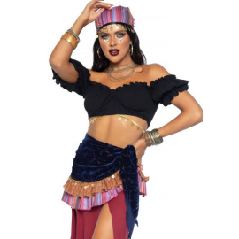 COSTUME ESMERALDA \\"CRYSTAL BEAUTY\\" - Leg Avenue (taglia S)