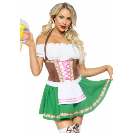 COSTUME OKTOBERFEST \\"GRETCHEN\\" - Leg Avenue (taglia S)