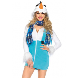 COSTUME OLAF \\"COZY SNOWMAN\\" - Leg Avenue (Taglia S)