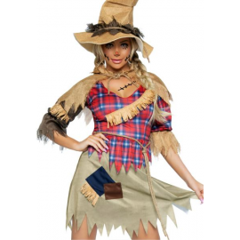 COSTUME SPAVENTAPASSERI \\"SINISTER SCARECROW\\" - Leg Avenue (taglia S/M)