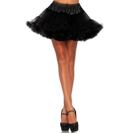 GONNA SOTTOVESTE PER COSTUMI Leg Avenue IN TULLE NERO (taglia unica)