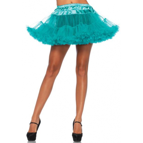 GONNA SOTTOVESTE PER COSTUMI Leg Avenue IN TULLE TURCHESE (taglia unica)