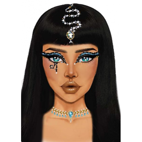 STICKER PER VISO \\"CLEOPATRA\\" - Leg Avenue