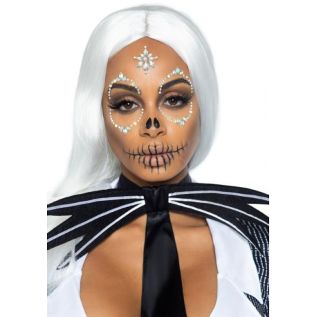 STICKER PER VISO \\"SKELETON\\" - Leg Avenue