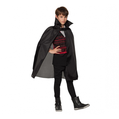 MANTELLO VAMPIRO NERO BIMBO - Costume Halloween