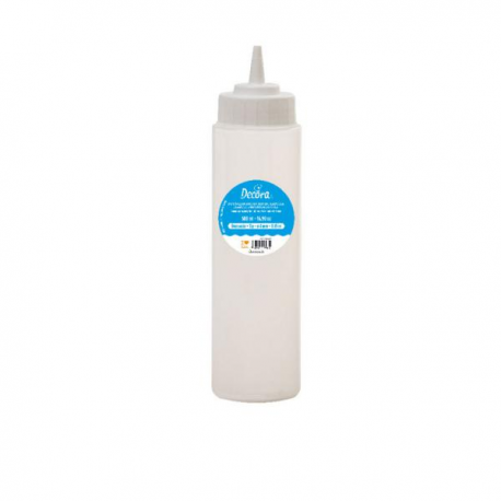 DISPENSER IN PLASTICA CON BECCUCCIO FORATO ø 4 mm - 500 ml