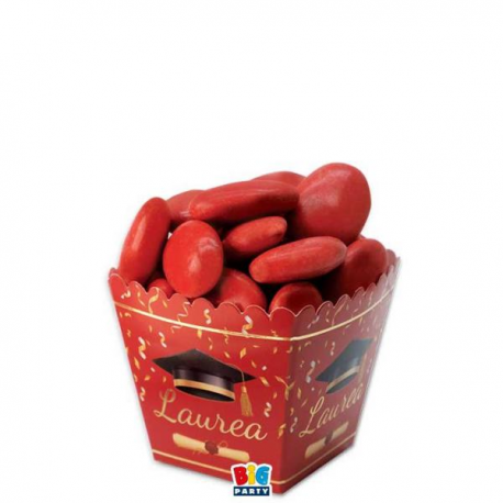 12 SCATOLINE SWEETY BOX LAUREA GLAMOUR 4x5,5x4 cm