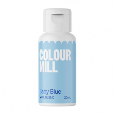 COLOUR MILL BABY BLUE 20ml - Colorante alimentare a base olio (liposolubile)