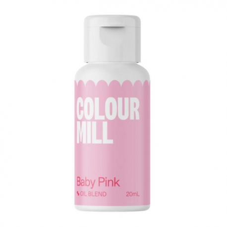 COLOUR MILL BABY PINK 20ml - Colorante alimentare a base olio (liposolubile)