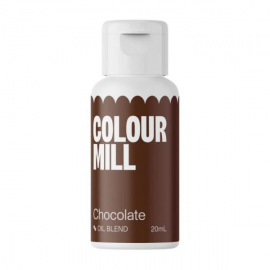 COLOUR MILL CHOCOLATE 20ml - Colorante alimentare a base olio (liposolubile)
