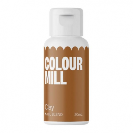 COLOUR MILL CLAY 20ml - Colorante alimentare a base olio (liposolubile)