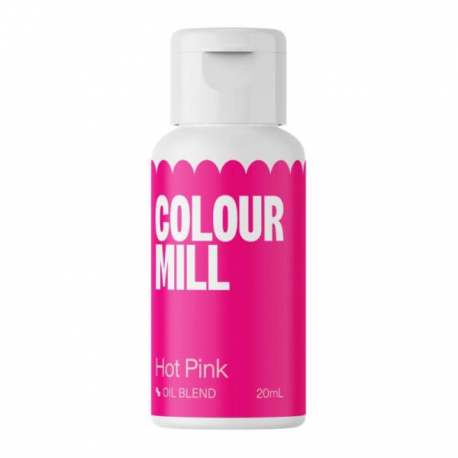 COLOUR MILL HOT PINK 20ml - Colorante alimentare a base olio (liposolubile)