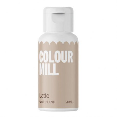 COLOUR MILL LATTE 20ml - Colorante alimentare a base olio (liposolubile)