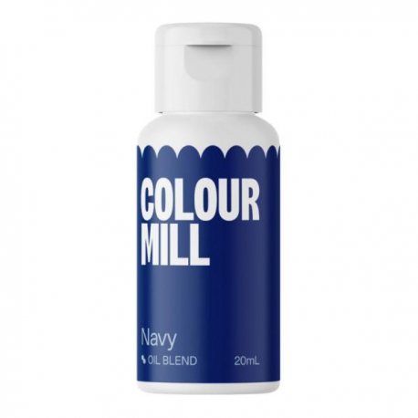 COLOUR MILL NAVY 20ml - Colorante alimentare a base olio (liposolubile)