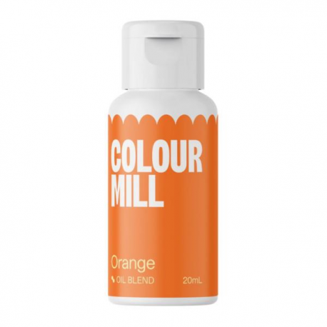 COLOUR MILL ORANGE 20ml - Colorante alimentare a base olio (liposolubile)