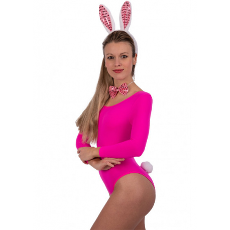 SET CONIGLIETTA LUSSO con cerchietto e papillon