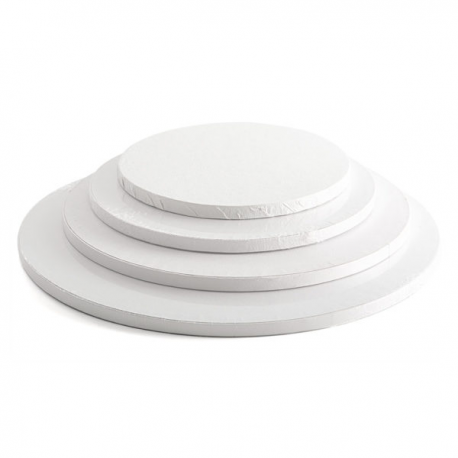 CAKEBOARD BIANCO TONDO Ø 20cm X H 1,2 CM