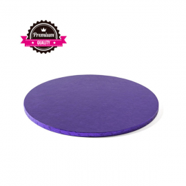 CAKEBOARD VIOLA TONDO Ø 25cm X H 1,2 CM (Premium Quality)