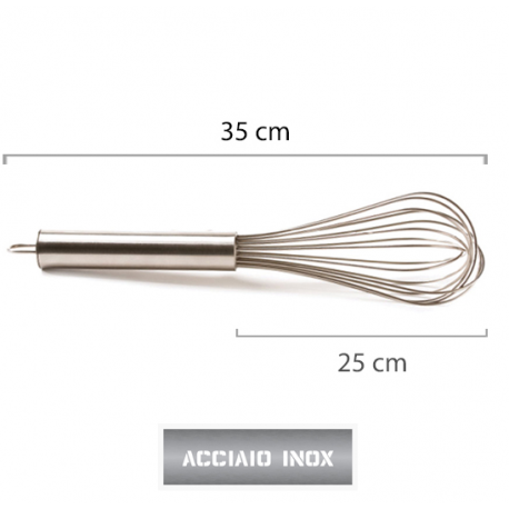 FRUSTA IN ACCIAIO INOX - 35cm