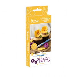 KIT TAGLIAPASTA AUTUNNO - Set 8 tagliapasta + 1 strumento decorazione