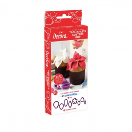 KIT TAGLIAPASTA INVERNO - Set 8 tagliapasta + 1 strumento decorazione