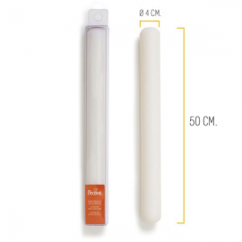 MATTARELLO IN PLASTICA PROFESSIONALE (superficie levigata e lucida) 50cm diametro Ø 4cm