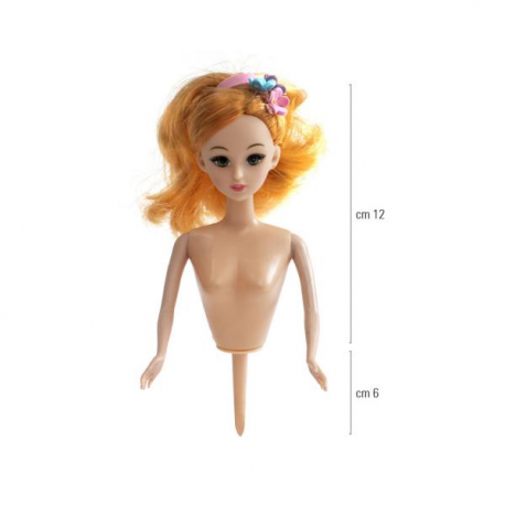 PICK BAMBOLA BIONDA 18 cm