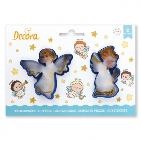 SET 2 TAGLIAPASTA ANGIOLETTI IN PLASTICA