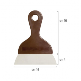 SPATOLA RASCHIETTO CON MANICO ERGONOMICO 16cm