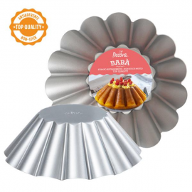 STAMPO BABA' ø 24 cm H.8cm (in acciaio antiaderente)