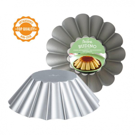 STAMPO BUDINO ø 20 cm H.7cm (in acciaio antiaderente)