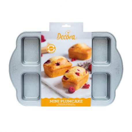 STAMPO MINI PLUMCAKE (in acciaio antiaderente) 8 CAVITA'