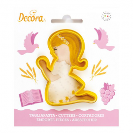 TAGLIAPASTA COMUNIONE BIMBA IN PLASTICA