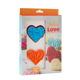 SET TAGLIAPASTA E MARCATORI LOVE YOU