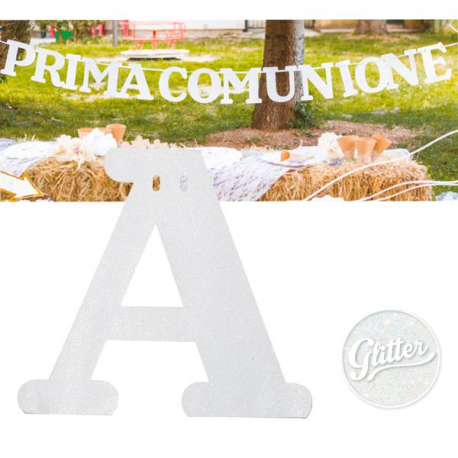 FESTONE PRIMA COMUNIONE BIANCO MT.3