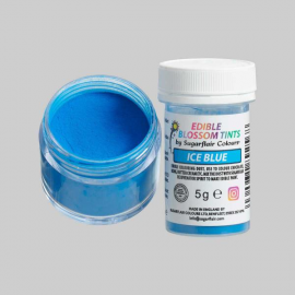 COLORANTE alimentare in polvere "BLU GHIACCIO" SUGARFLAIR 5g (Blossom Tint)