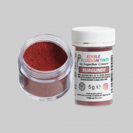 COLORANTE alimentare in polvere "BORDEAUX" SUGARFLAIR 5g (Blossom Tint)