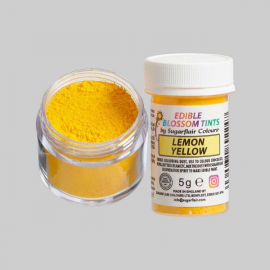 COLORANTE alimentare in polvere "GIALLO LIMONE" SUGARFLAIR 5g (Blossom Tint)