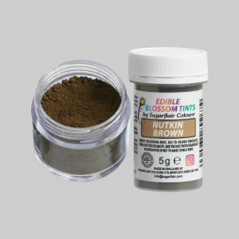 COLORANTE alimentare in polvere "MARRONE NOCCIOLA" SUGARFLAIR 5g (Blossom Tint)