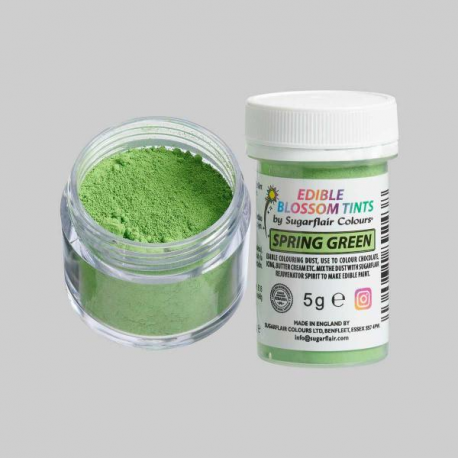 COLORANTE alimentare in polvere \\"VERDE PRIMAVERA\\" SUGARFLAIR 5g (Blossom Tint)