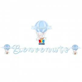 FESTONE KIT SCRITTA MAXI BENVENUTO 600x25 cm