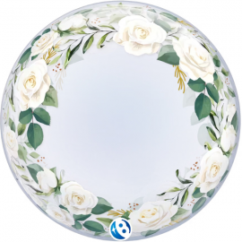 PALLONCINO DECO BUBBLE WEDDING FLORAL ø 61cm