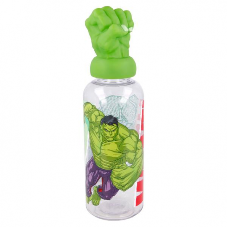 BOTTIGLIA AVENGERS HULK 560ml 3D FIGURE