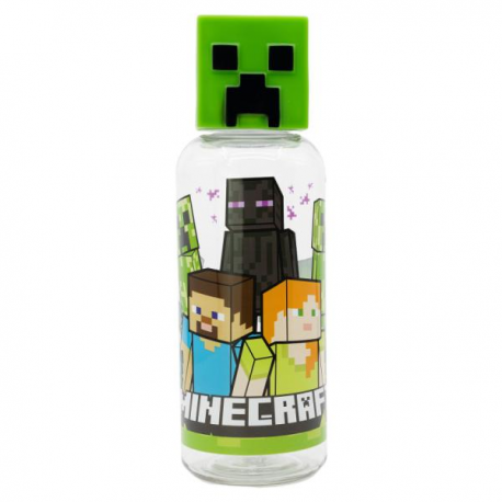 BOTTIGLIA MINECRAFT 560ml 3D FIGURE