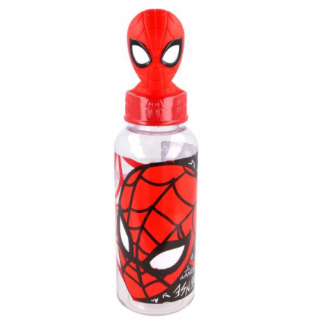 BOTTIGLIA SPIDERMAN 560ml 3D FIGURE