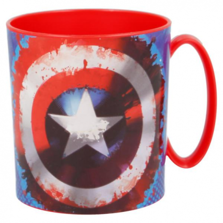 TAZZA EASY AVENGERS CAPTAIN AMERICA 350ml in plastica riutilizzabile