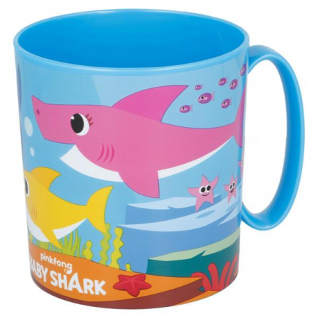 TAZZA EASY BABY SHARK 350ml in plastica riutilizzabile