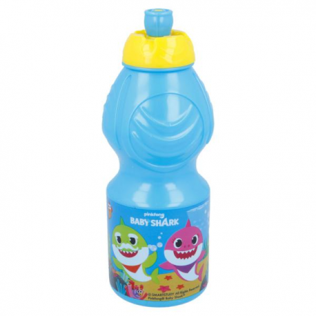 BORRACCIA SPORT BABY SHARK 400ml in plastica riutilizzabile