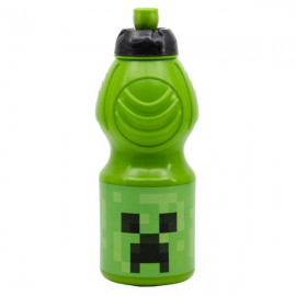 BORRACCIA SPORT MINECRAFT 400ml in plastica riutilizzabile