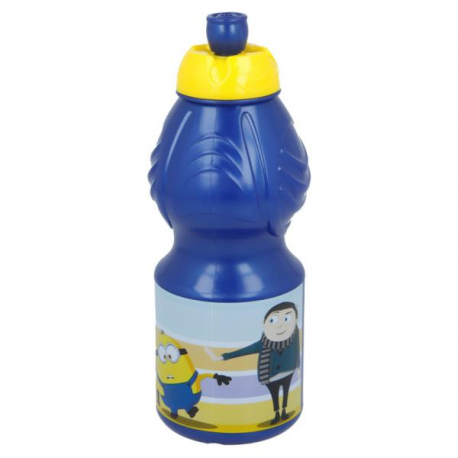 BORRACCIA SPORT MINIONS 400ml in plastica riutilizzabile